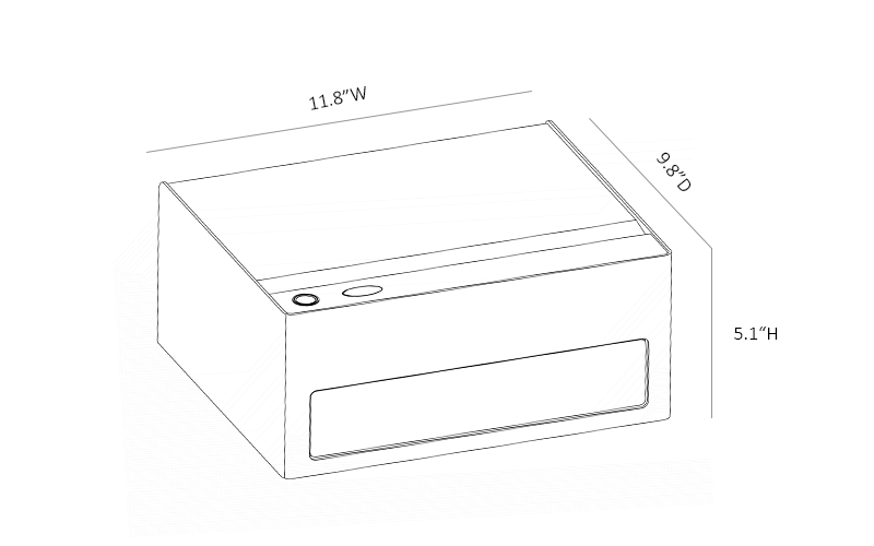 DF13 (DF1351) dimensions diagram