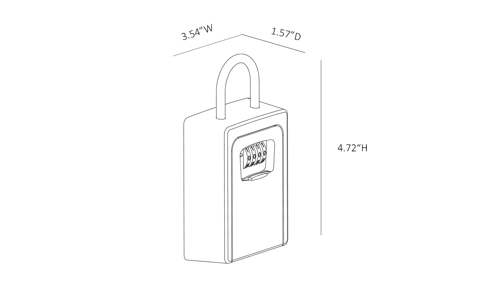 FK11Shackle dimensions diagram