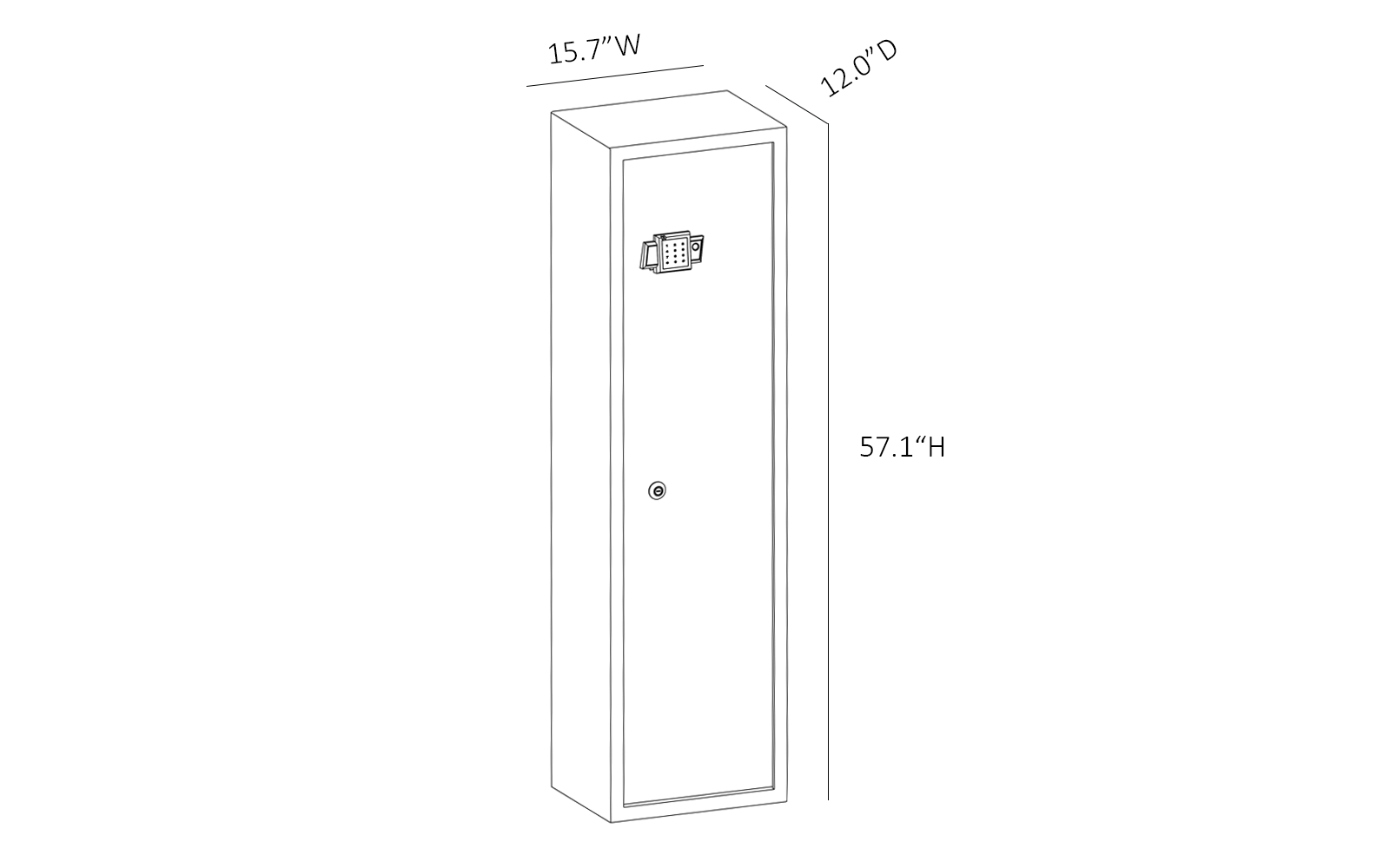 G145FX dimensions diagram