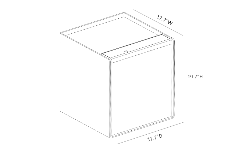 HS48S (HS48S1) dimensions diagram