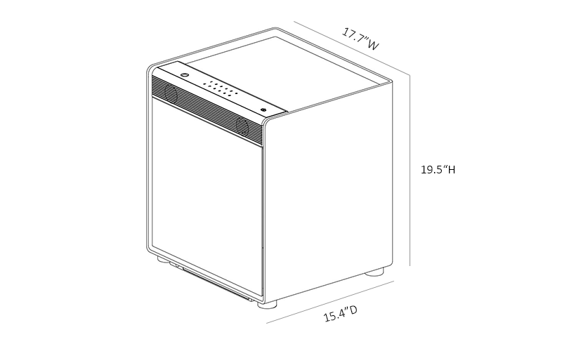 HSA48 dimensions diagram